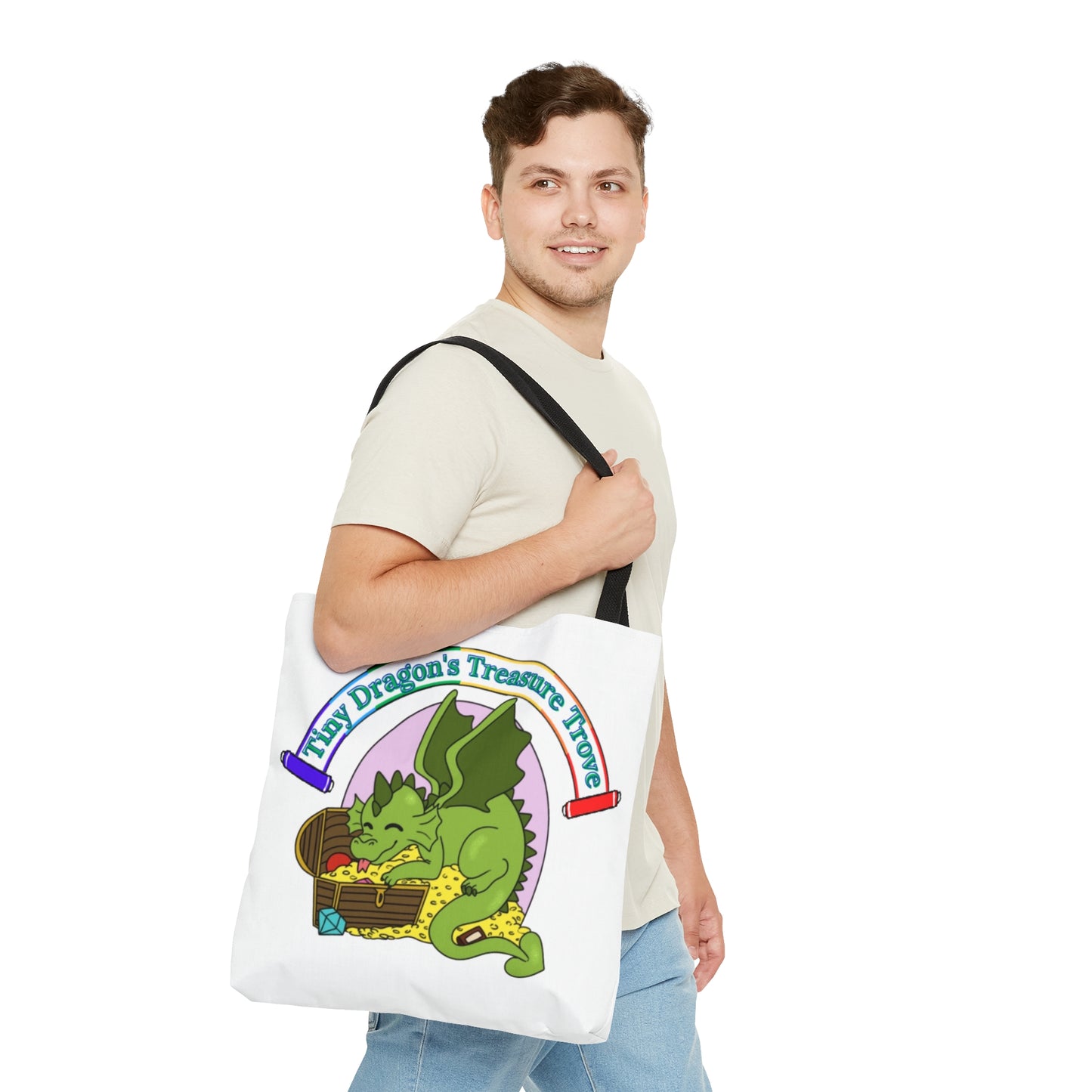 Tiny Dragon Tote Bag