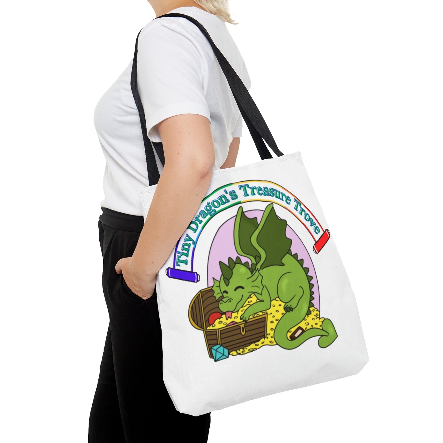 Tiny Dragon Tote Bag