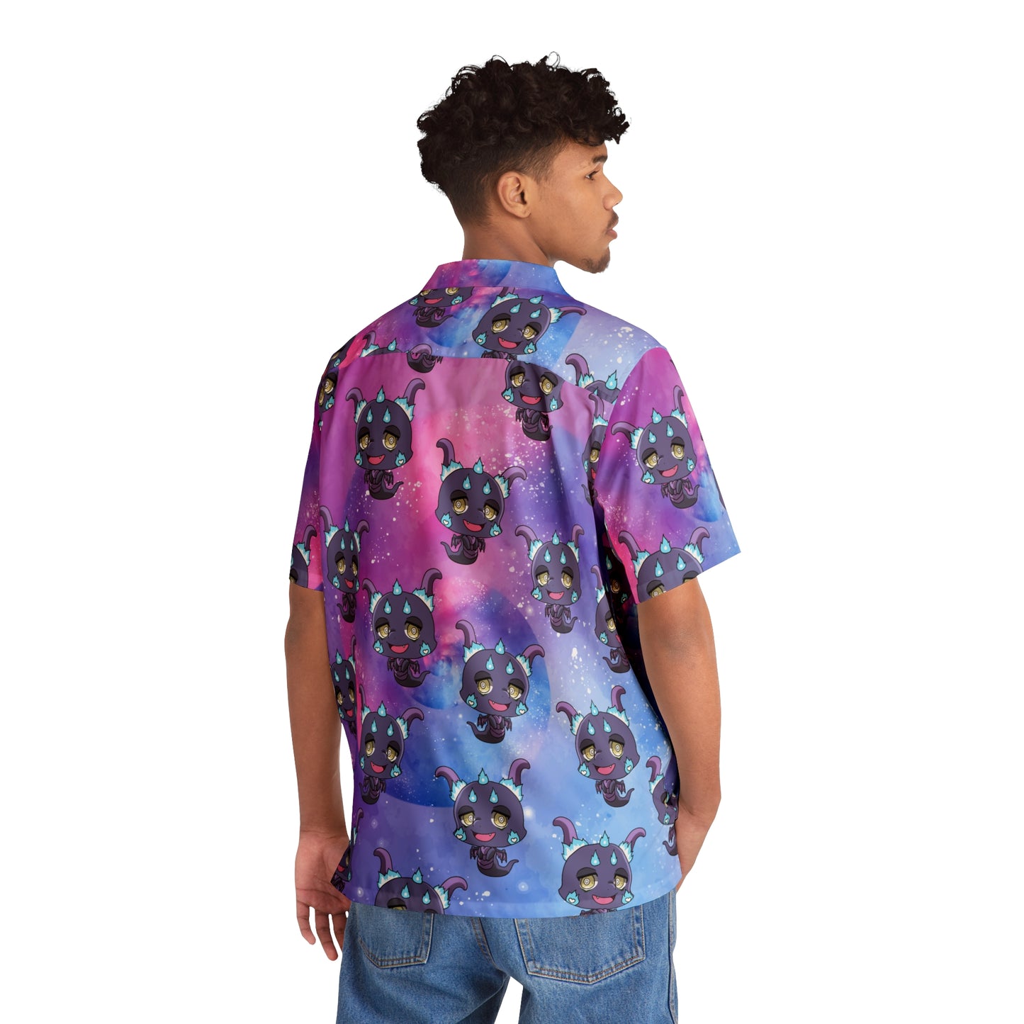Tiny Ghost Dragon Hawaiian Shirts