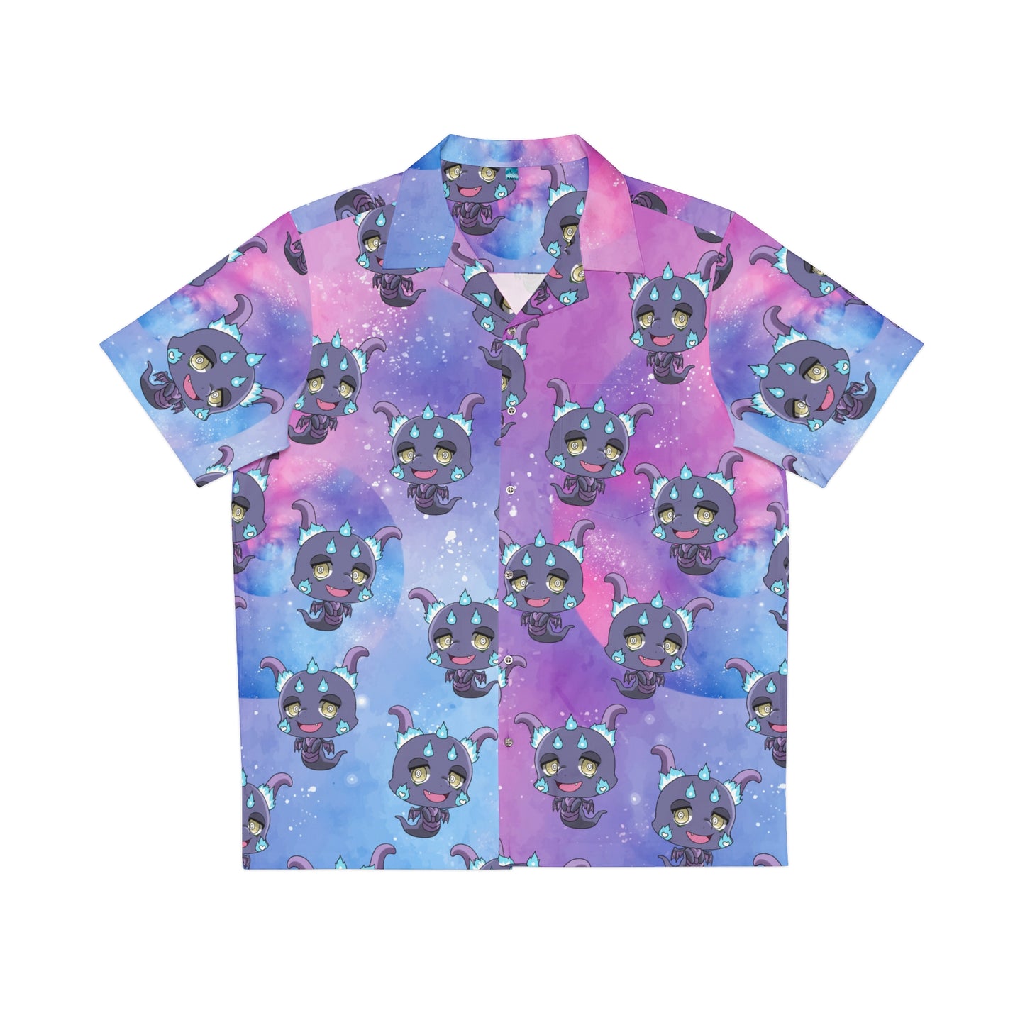 Tiny Ghost Dragon Hawaiian Shirts
