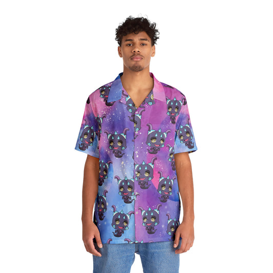 Tiny Ghost Dragon Hawaiian Shirts