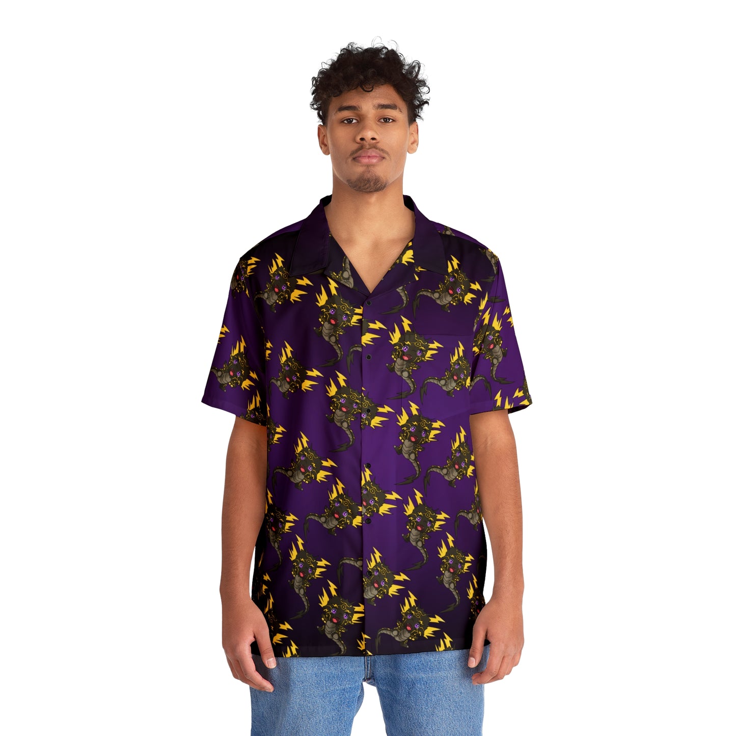 Tiny Thunder Dragon Hawaiian Shirt