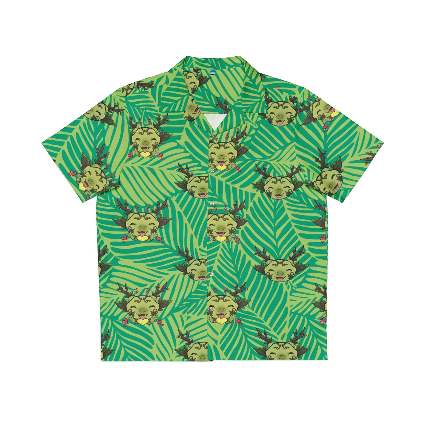 Tiny Leaf Dragon Shirt (Blue and Green)