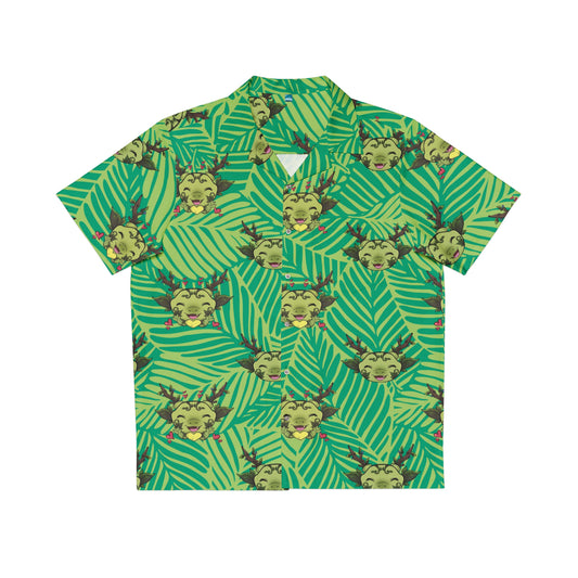 Tiny Leaf Dragon Shirt (Blue and Green)