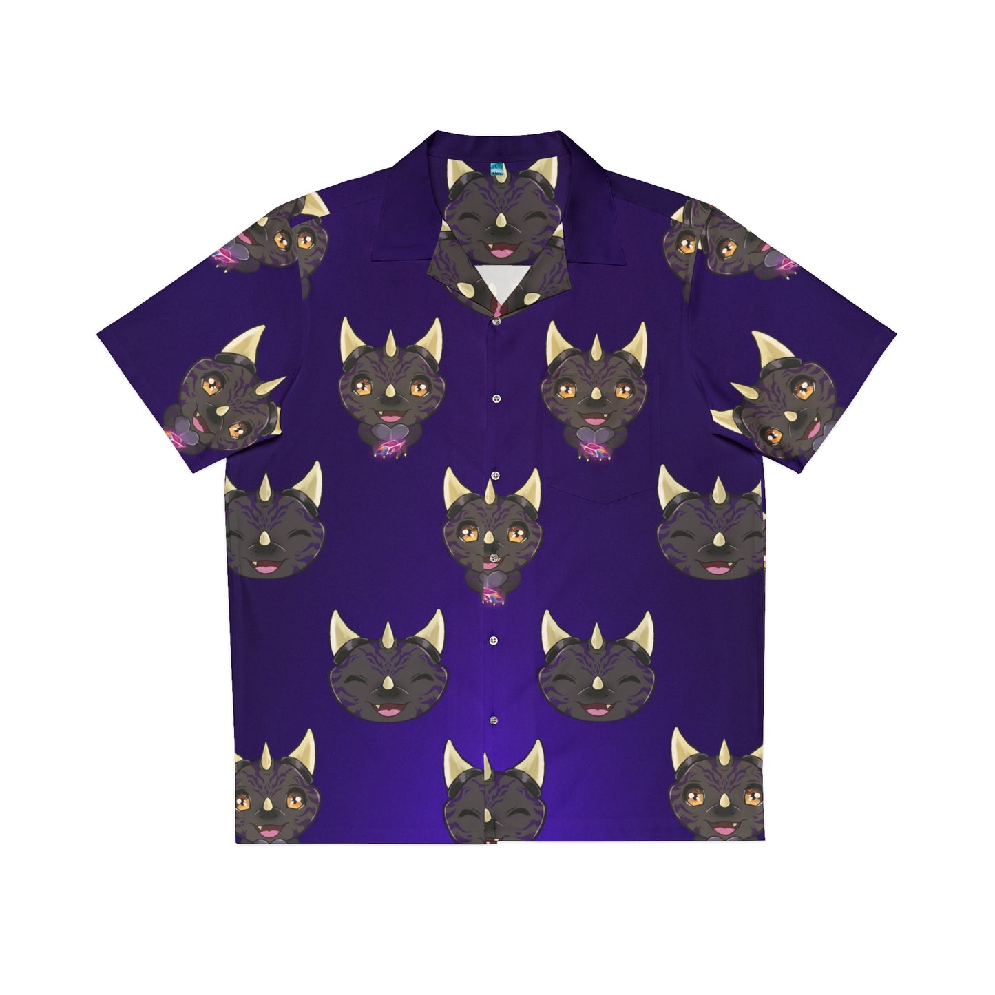 Tiny Shadow Dragon Hawaiian Shirt