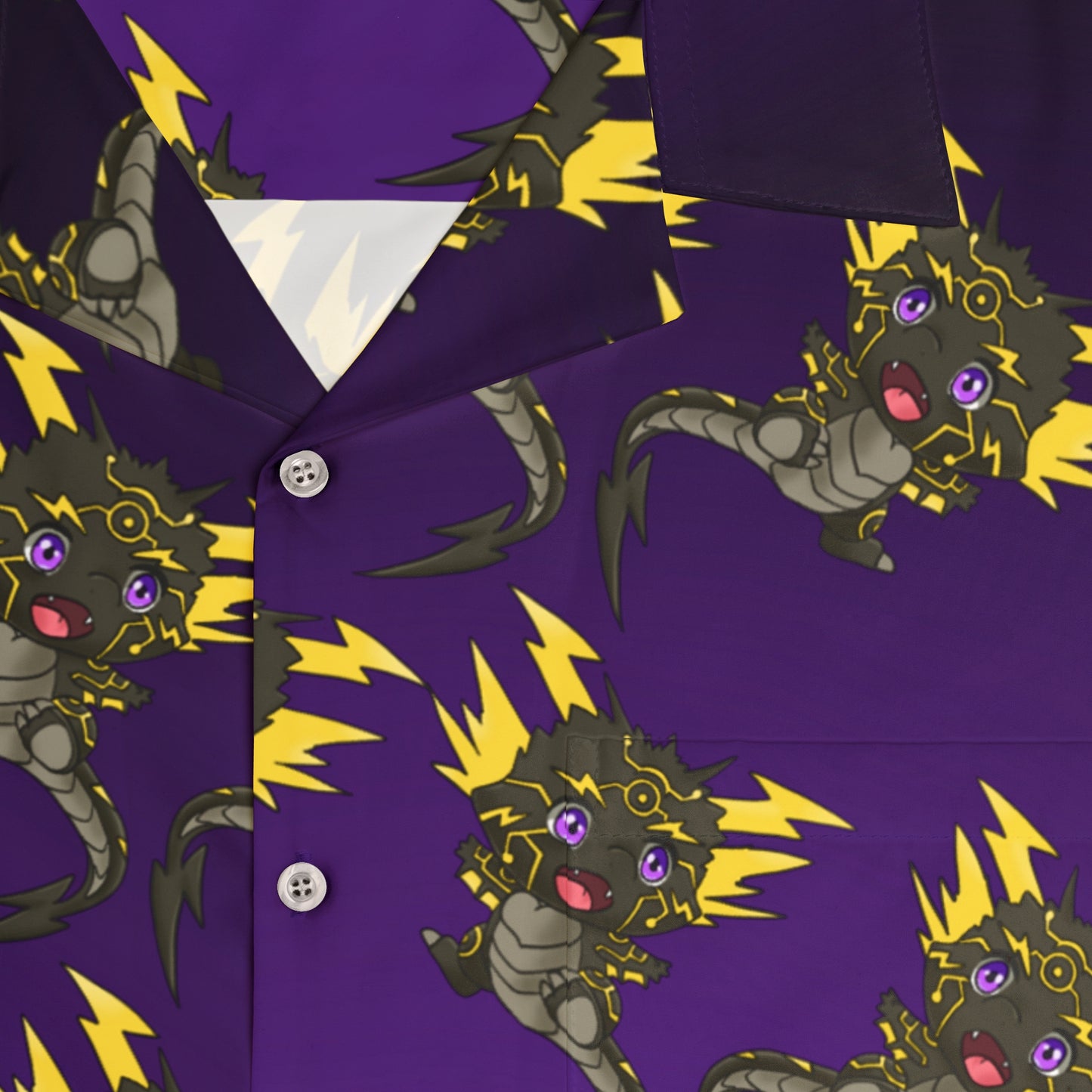 Tiny Thunder Dragon Hawaiian Shirt