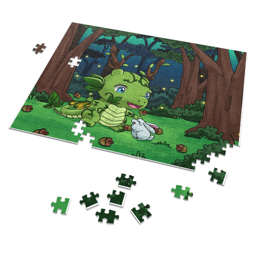 Tiny Leaf Dragon Book Puzzle