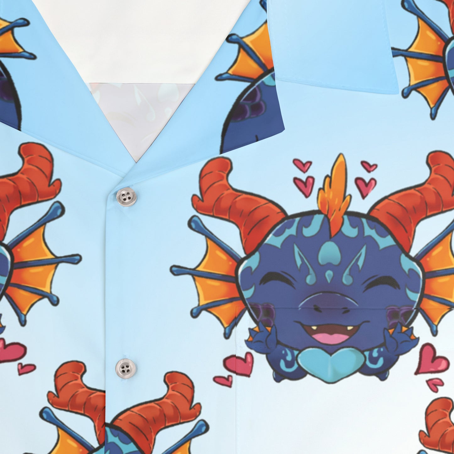 Tiny Water Dragon Hawaiian Shirt