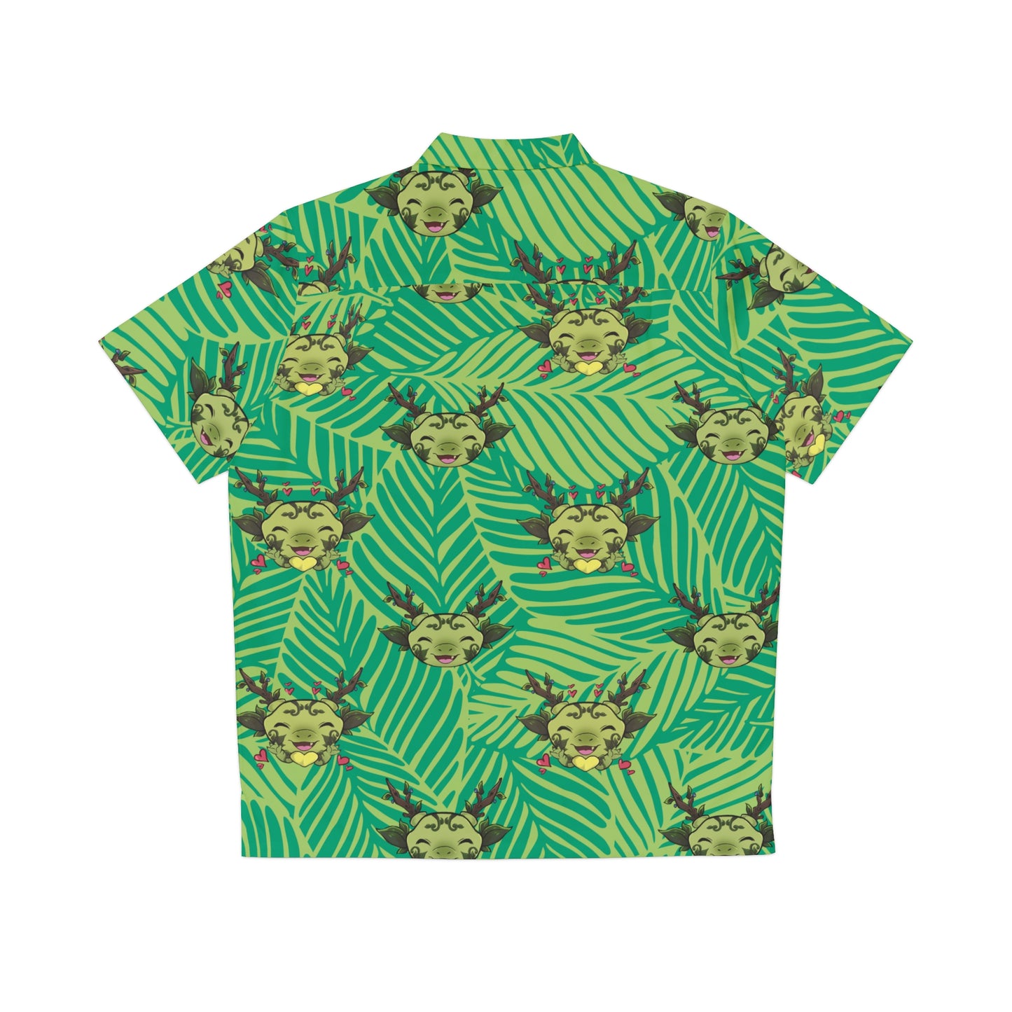 Tiny Leaf Dragon Shirt (Blue and Green)