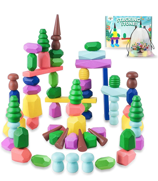 Wooden Balance Blocks (36 Pieces)