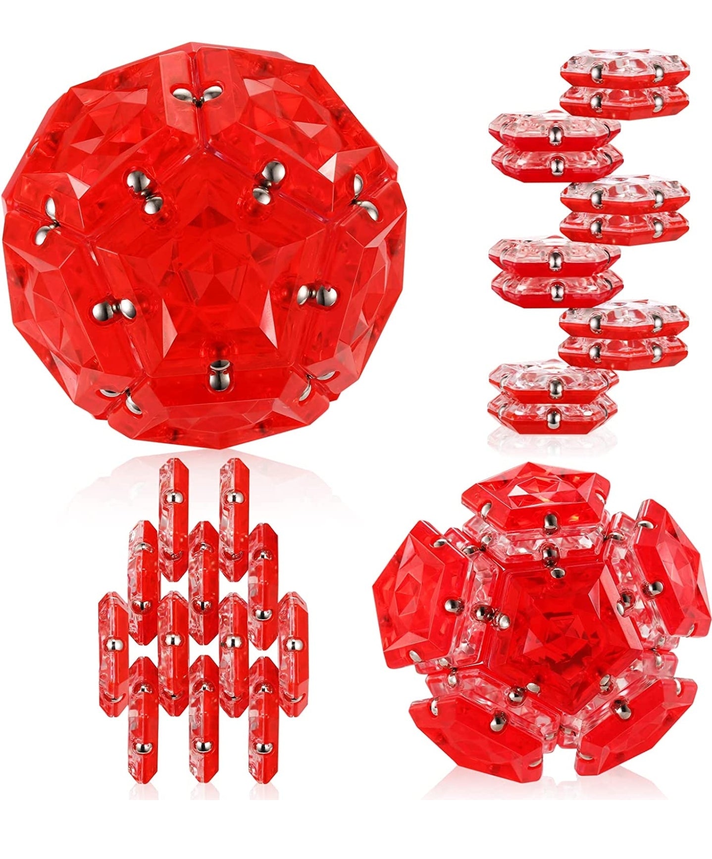 Magnetic Pentagon Fidget Puzzle