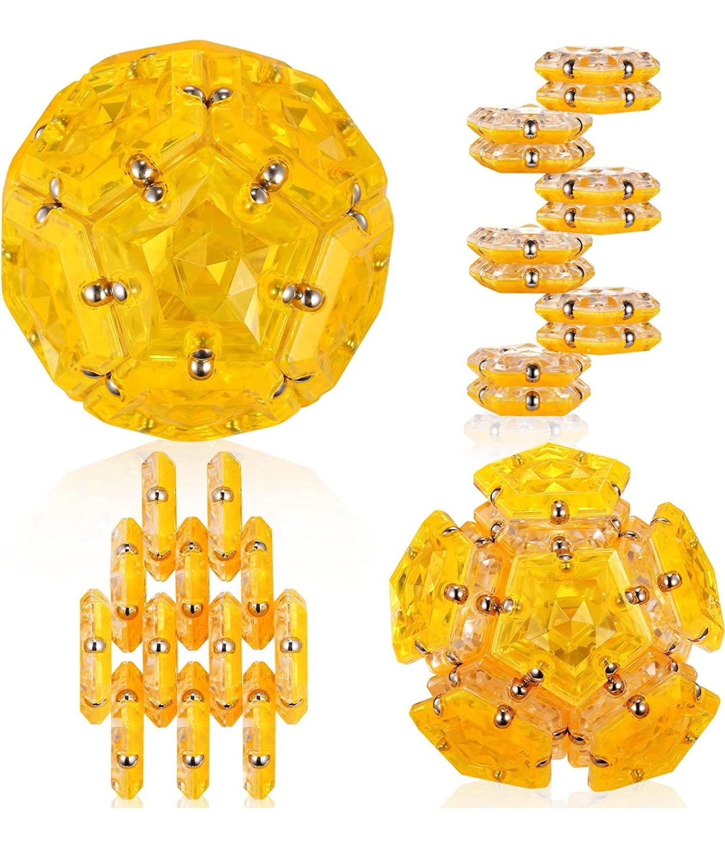 Magnetic Pentagon Fidget Puzzle
