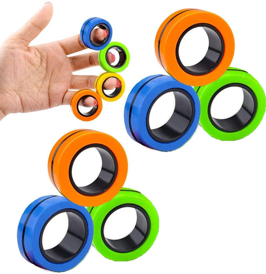 Magnet Spin Fidget Rings