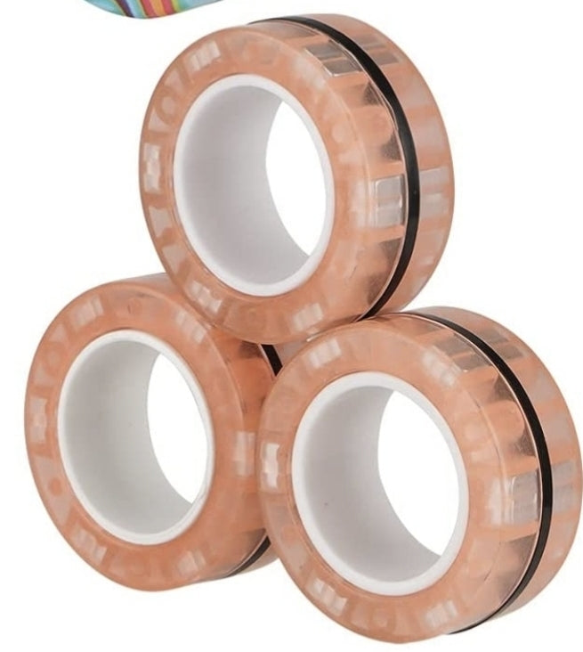 Magnet Spin Fidget Rings
