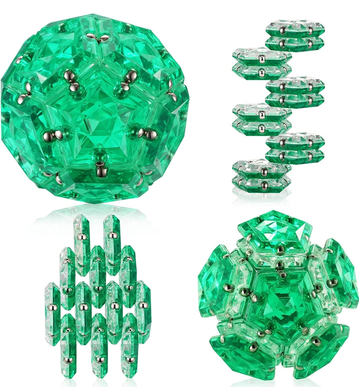Magnetic Pentagon Fidget Puzzle