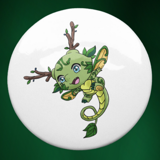 Tiny Dragon Playing Buttons