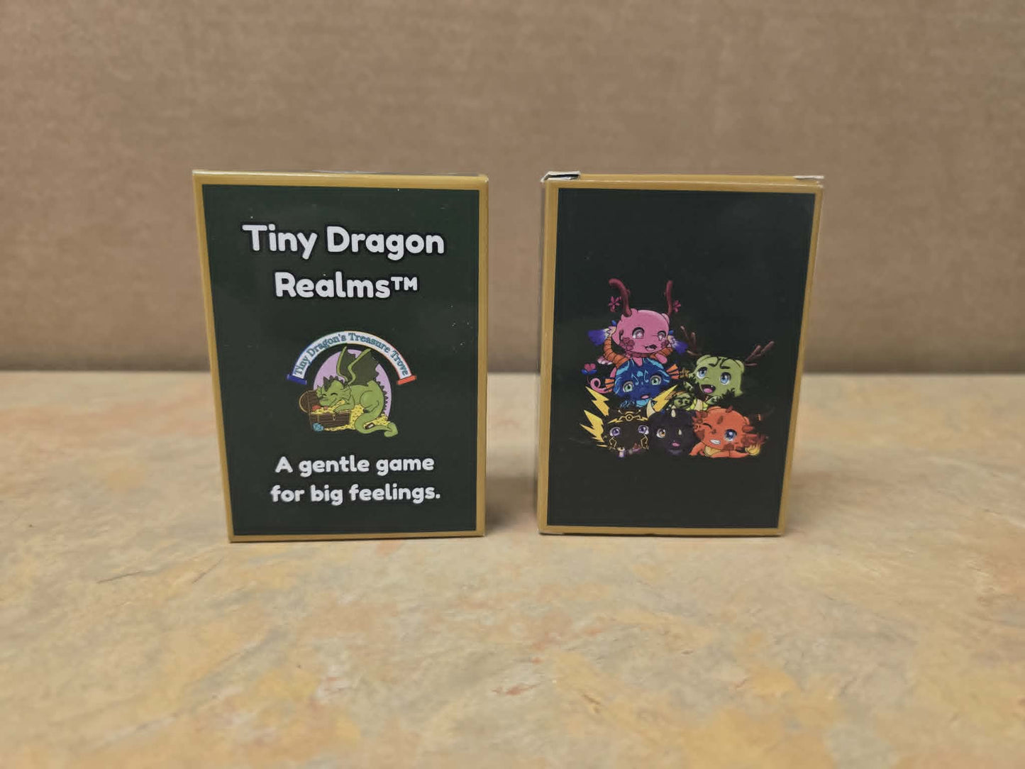 Tiny Dragon Realms™ – Physical Card Deck (Professionally Printed & Laminated)
