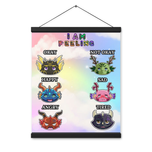 Tiny Dragon Communication Hanging Poster