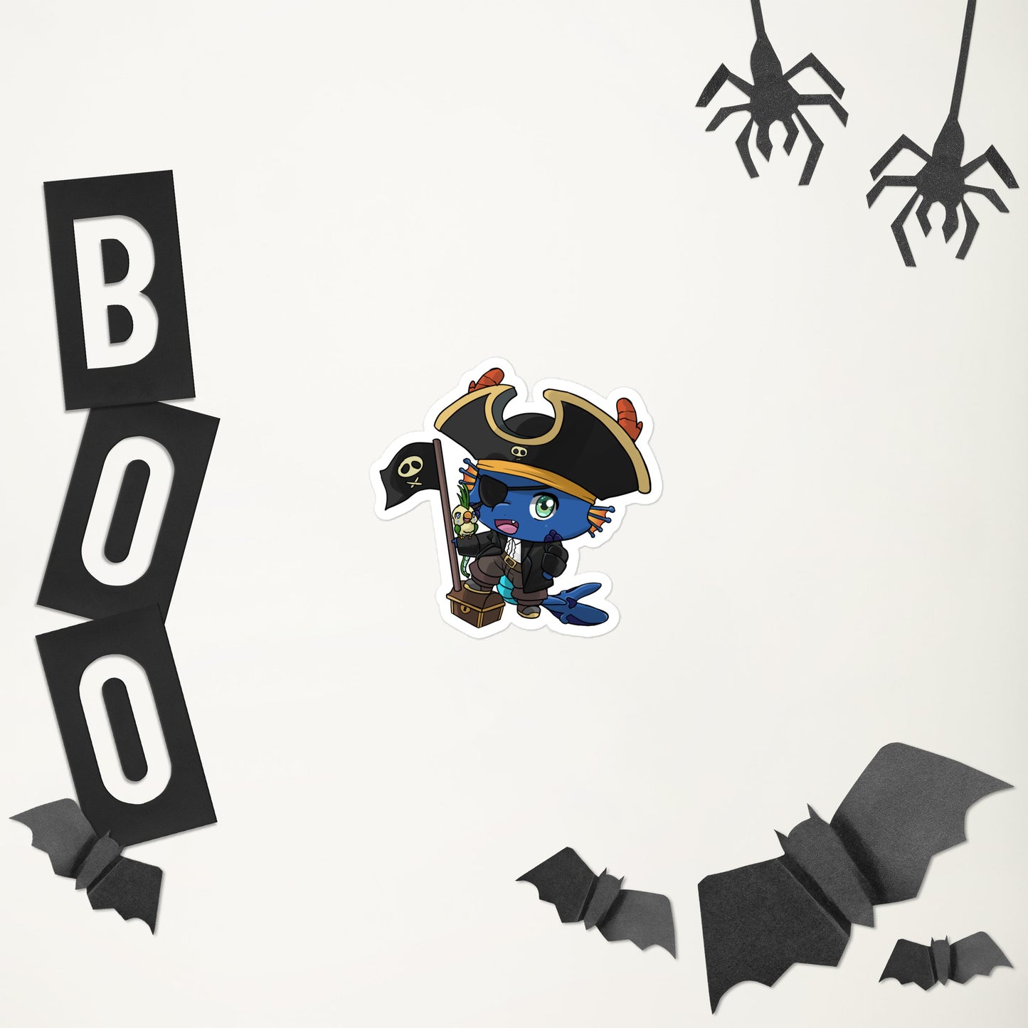 Blue Buccaneer Sticker