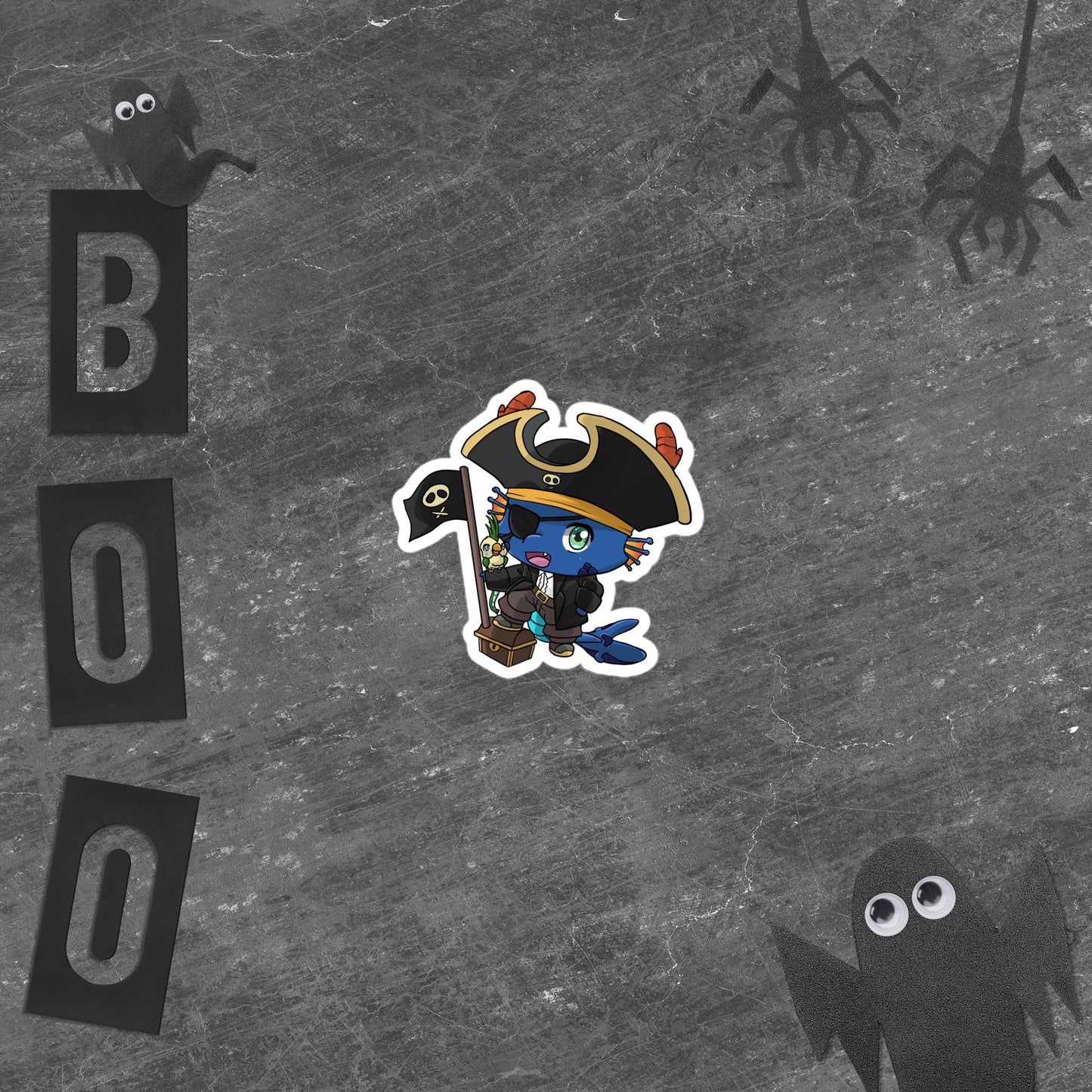 Blue Buccaneer Sticker