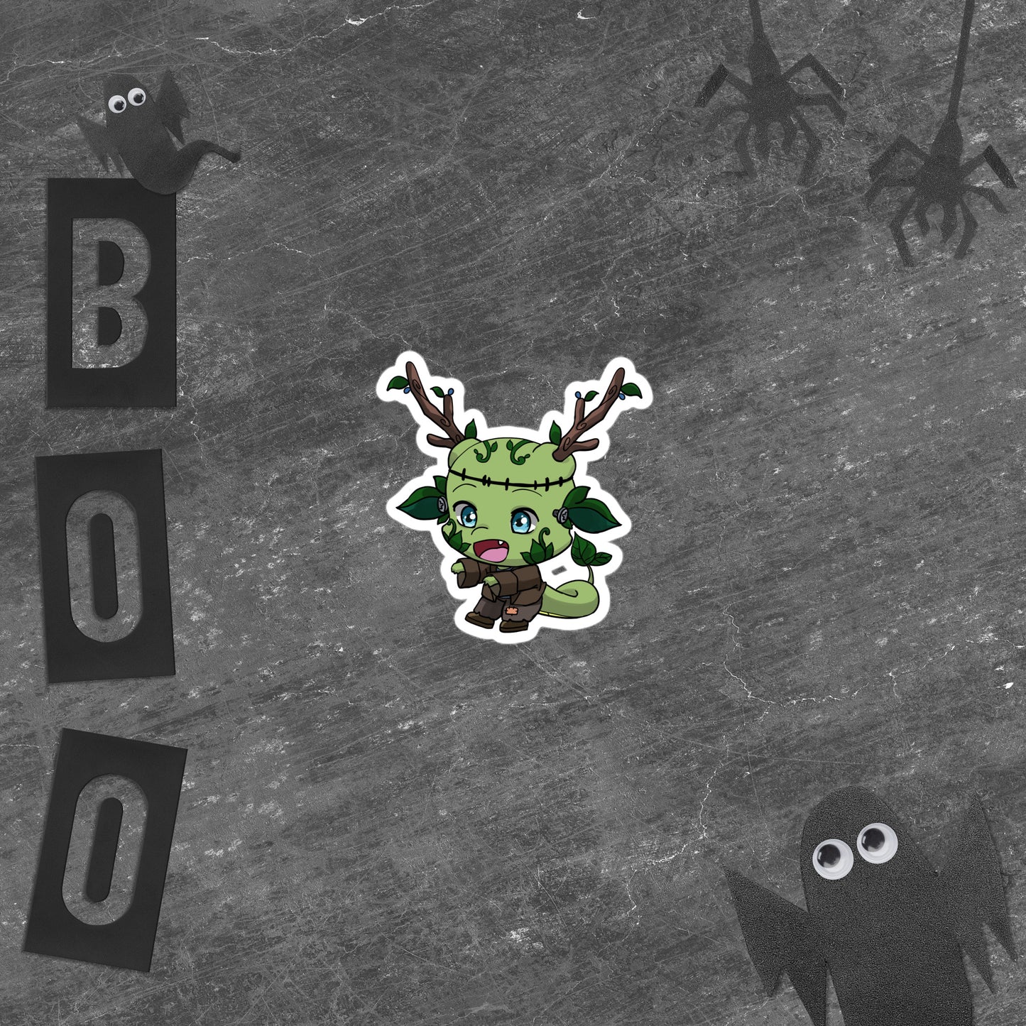 Franken-Friend Sticker