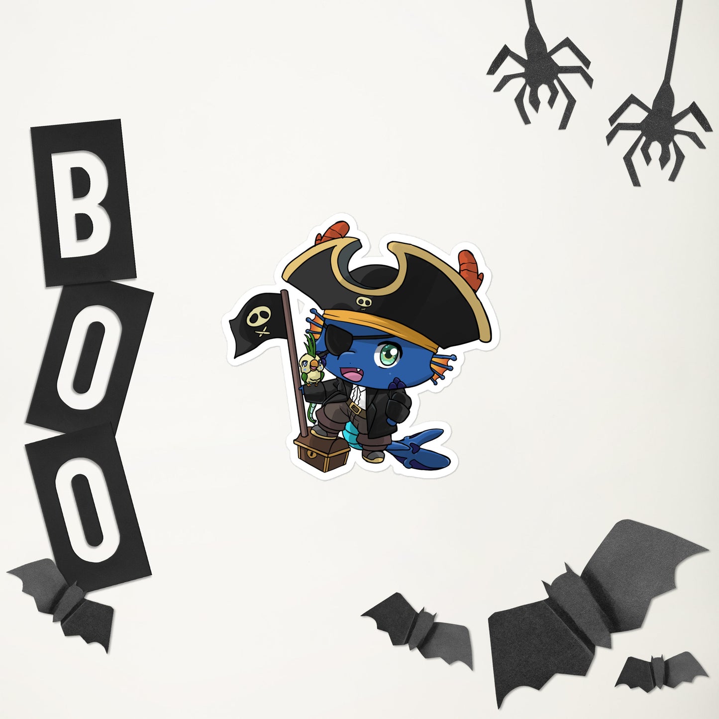 Blue Buccaneer Sticker