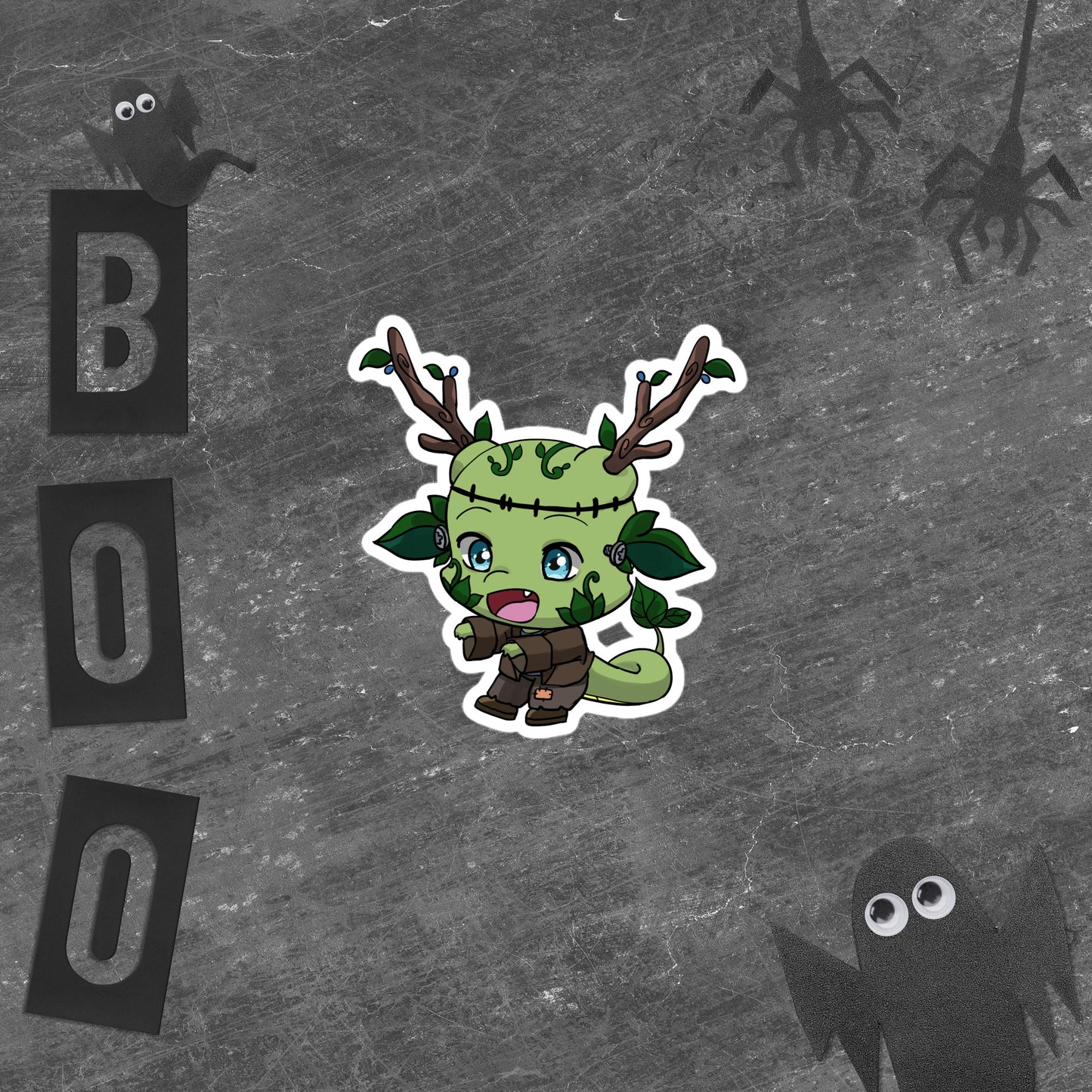 Franken-Friend Sticker