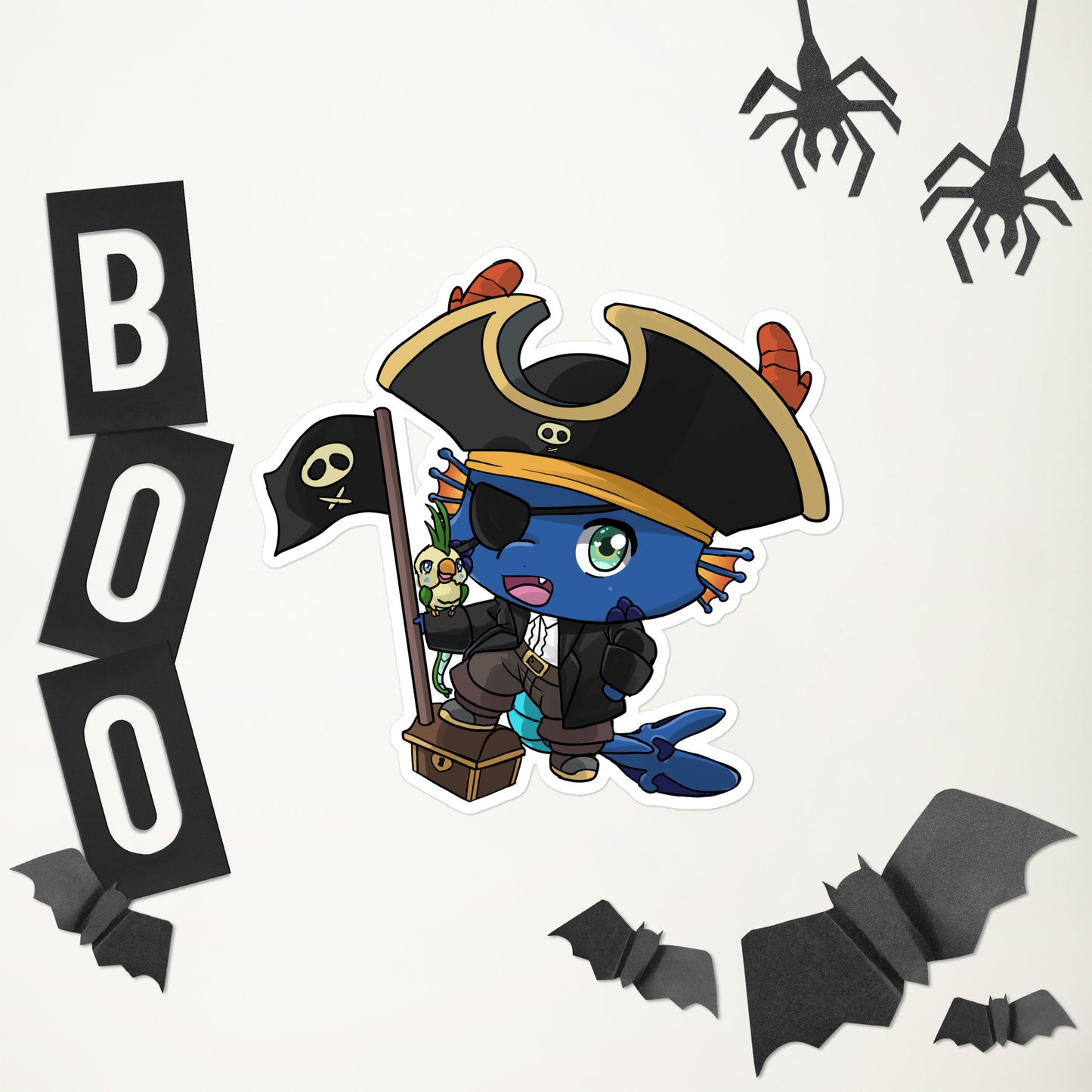 Blue Buccaneer Sticker