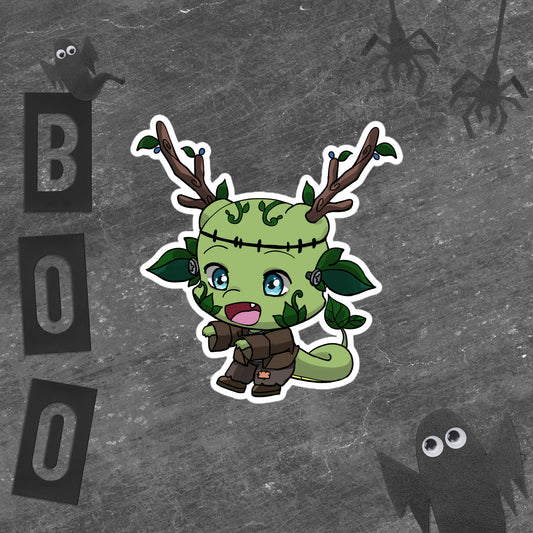 Franken-Friend Sticker