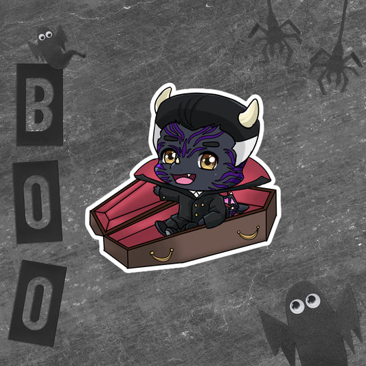 Coffin Cutie Sticker