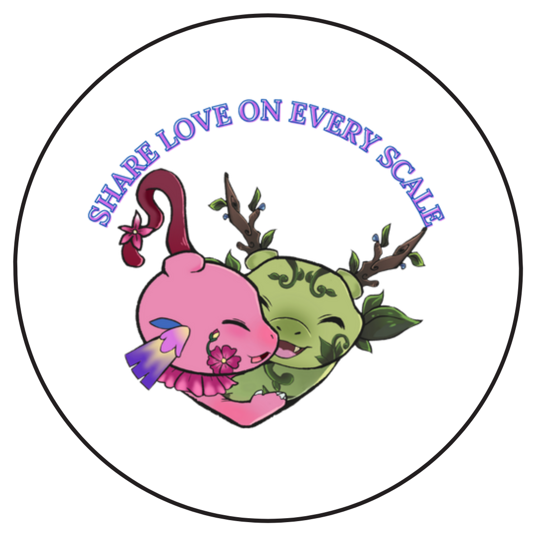 Tiny Dragon Merch Buttons