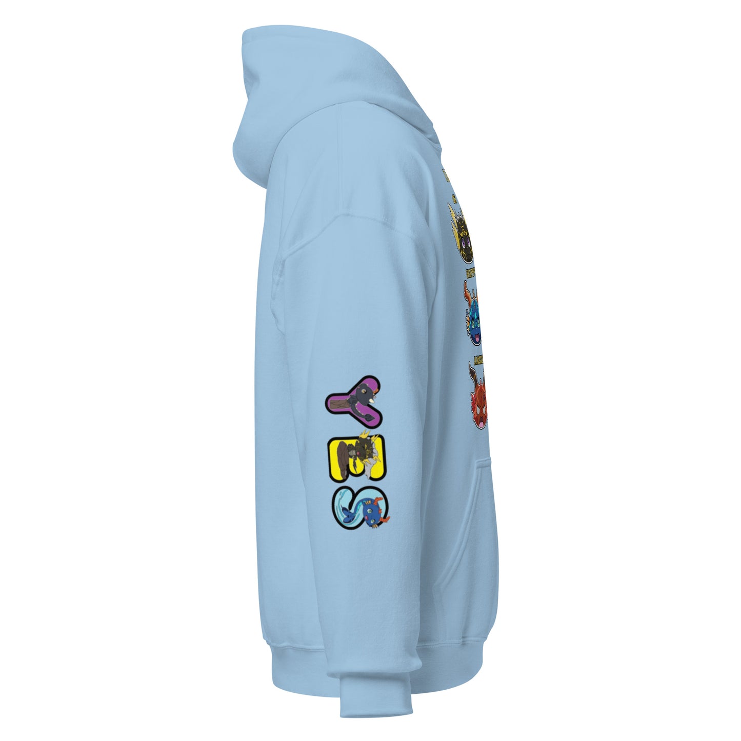 Tiny Dragon Communication Hoodie