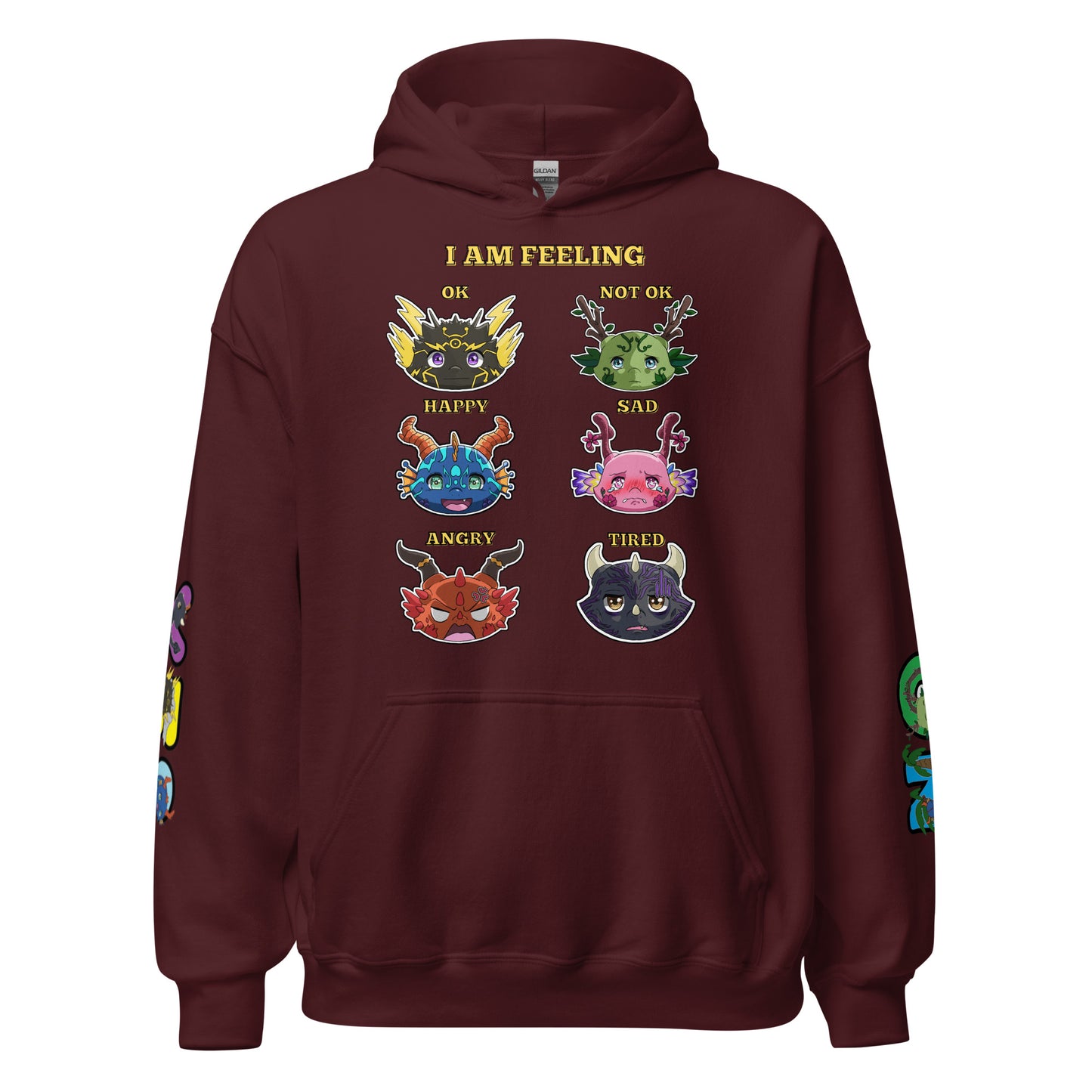 Tiny Dragon Communication Hoodie