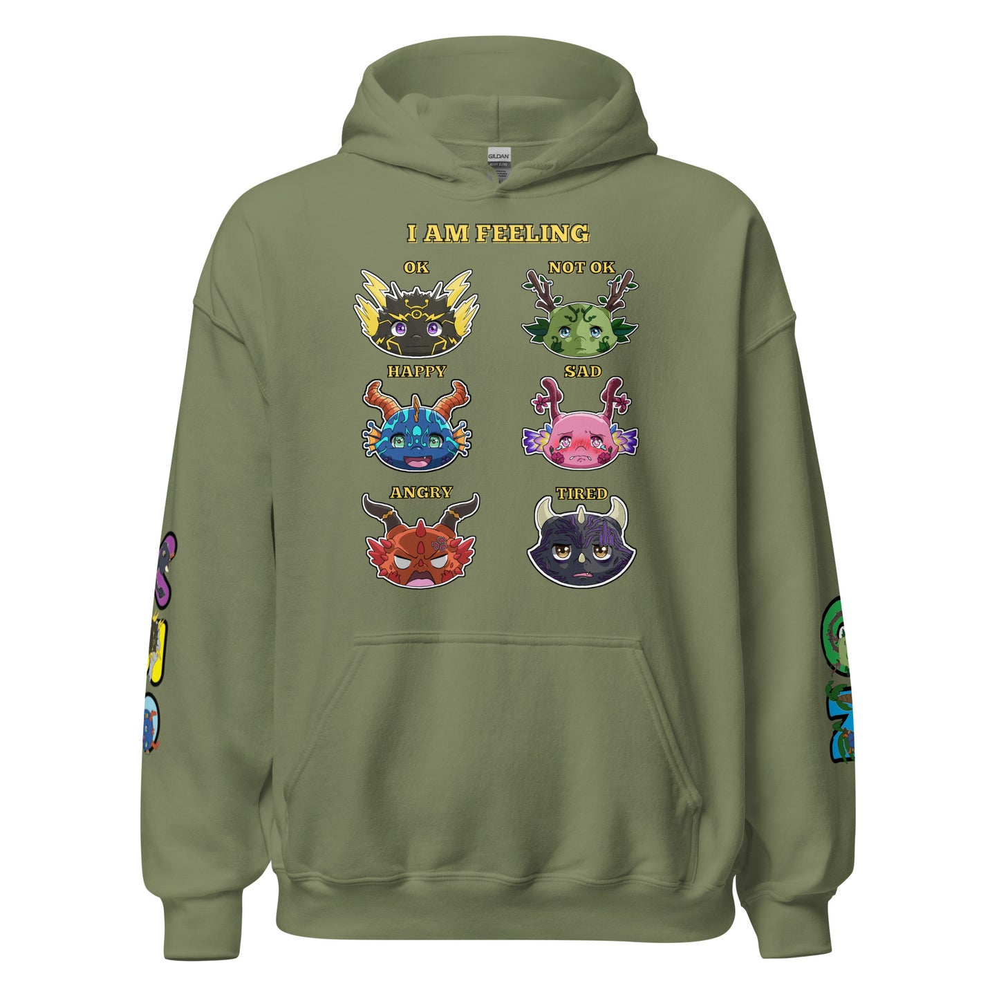 Tiny Dragon Communication Hoodie