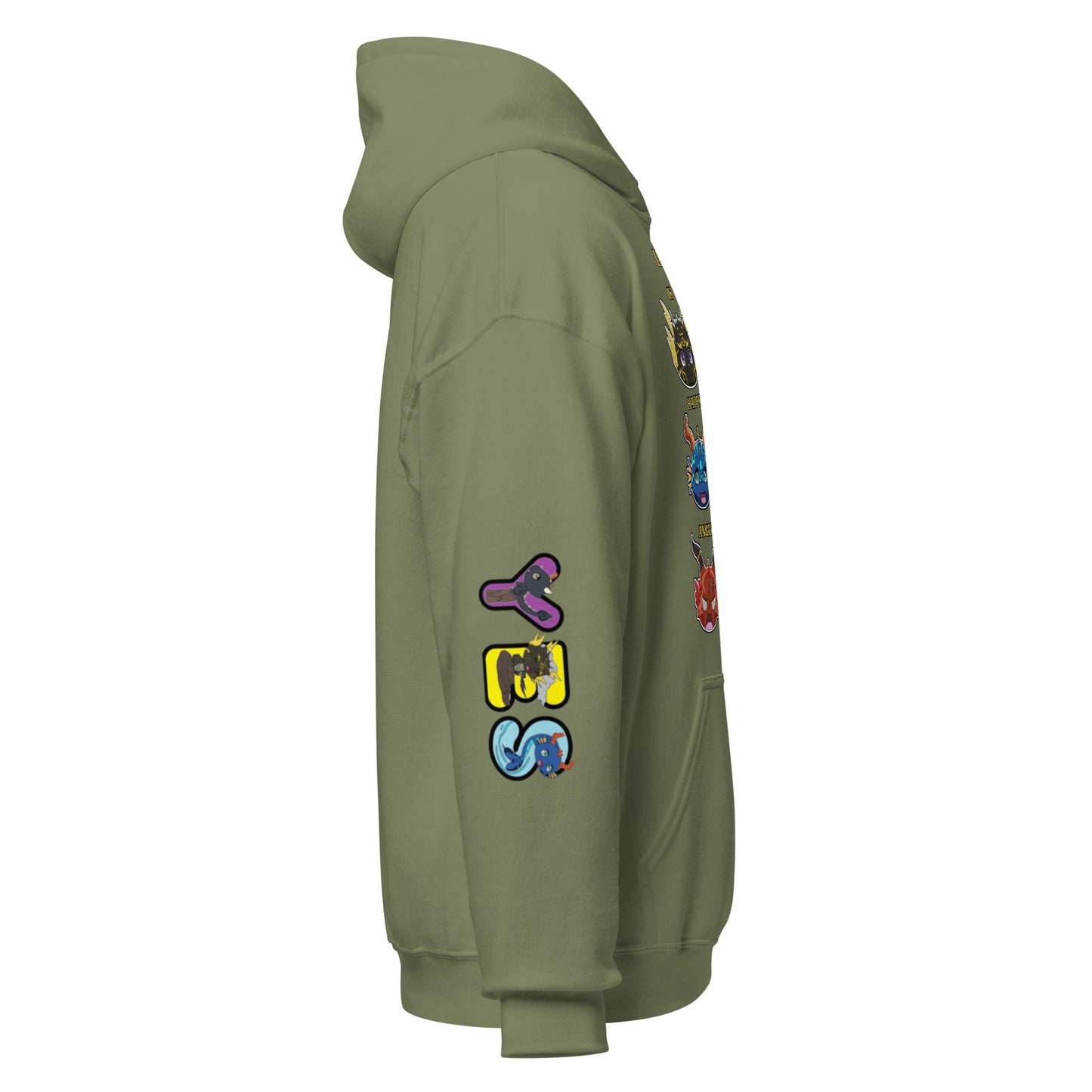 Tiny Dragon Communication Hoodie