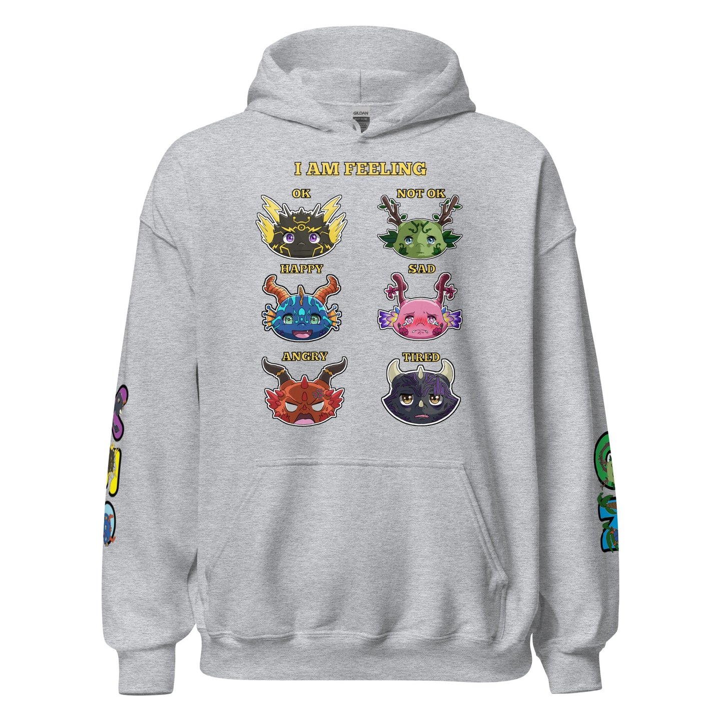 Tiny Dragon Communication Hoodie