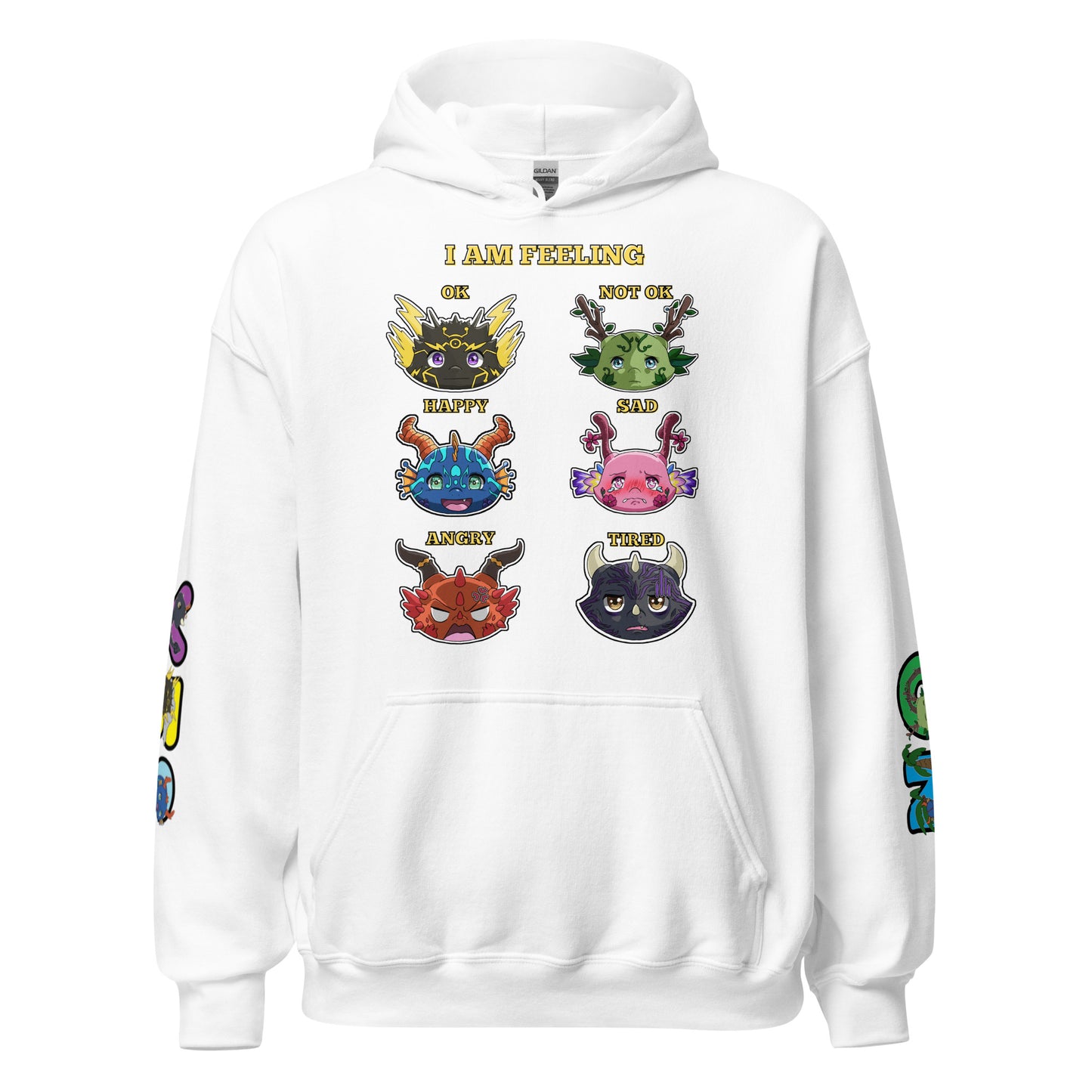 Tiny Dragon Communication Hoodie