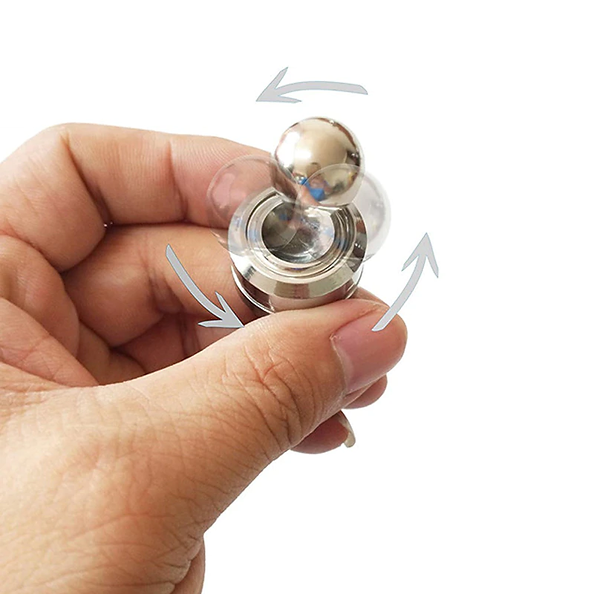 Fidget-a-round Magnetic Ball and Spinner