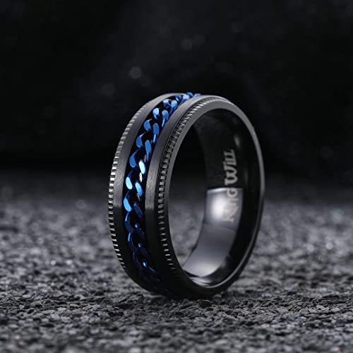 Stainless Steel Fidget Rings