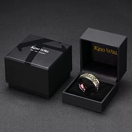 Stainless Steel Fidget Rings