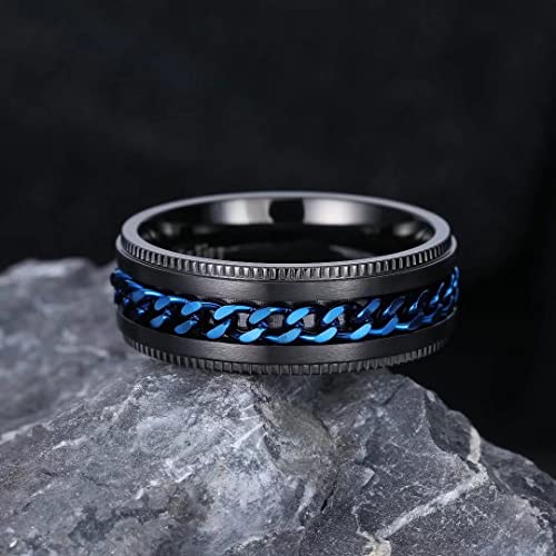 Stainless Steel Fidget Rings