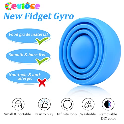 Half Flip Fidget Gyro