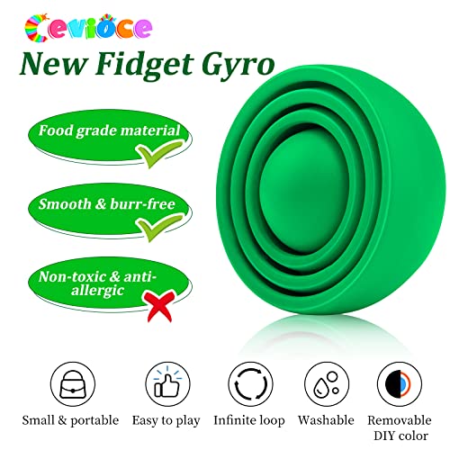Half Flip Fidget Gyro