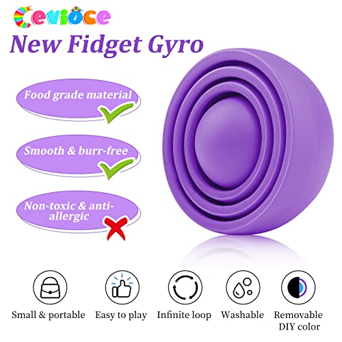 Half Flip Fidget Gyro