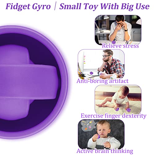 Half Flip Fidget Gyro