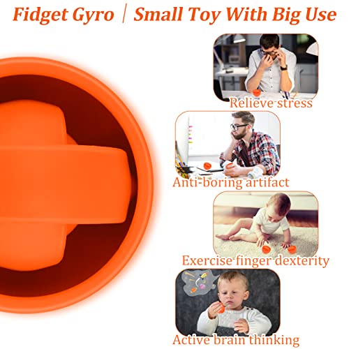 Half Flip Fidget Gyro