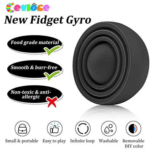 Half Flip Fidget Gyro
