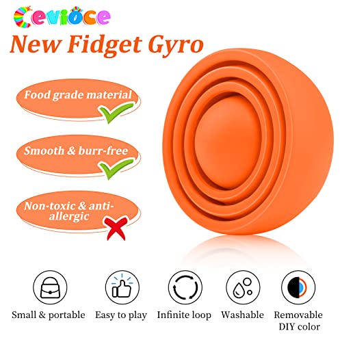 Half Flip Fidget Gyro