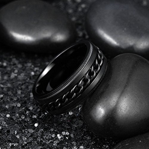 Stainless Steel Fidget Rings