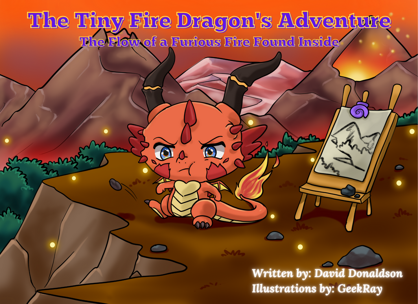 The Tiny Fire Dragon's Adventure (The Flow of Furious Fire Found Inside)